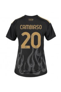 Juventus Andrea Cambiaso #20 Jalkapallovaatteet Naisten Kolmaspaita 2026-27 Lyhythihainen